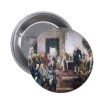 Signing the US Constitution by Christy buttons