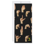 signlanguage rack cards