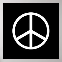 Signo de la paz impresiones