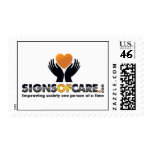 Signs of Care Postage Stamps