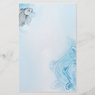 Signs of Koi - Letterhead Stationery