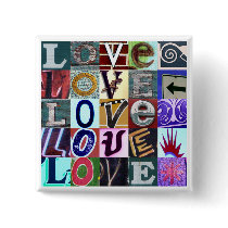 Signs of Love Pin
