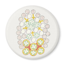 Signs of Spring Fridge Magnet