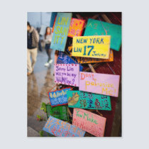 Signs postcards