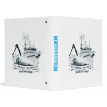 Sig's Crab 3 Ring Binder