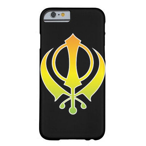 Sikhism Khanda Logo iPhone 6 case  Zazzle