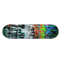 Siko Skull Skateboard