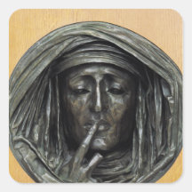 Silence, 1848 sticker