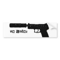 Silence Bumper Stickers