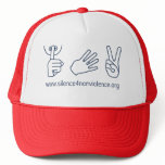 Silence fo Nonviolence Trucker Hat