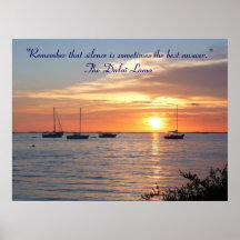 Silence is the answer - Poster