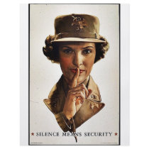 Silence Means Security Custom Flyer