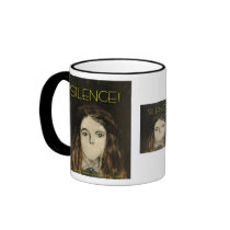 Silence! mugs by nocklist Silence! mugs
