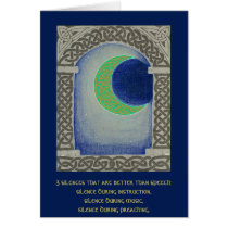 Silence Triad card by haidabeaver Silence Triad card