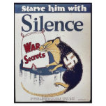 Silence War Secrets flyers