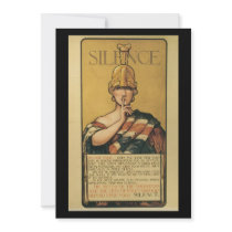 Silence World War II Personalized Invitations