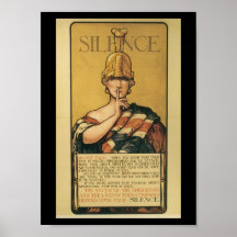 Silence World War II Print