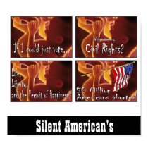 Silent Americans posters by oldGlory Silent Americans posters