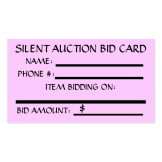 Auction Business Cards &amp; Templates | Zazzle