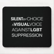 Silent By Choice Dark Mousepad