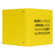 Silent By Choice Light Avery Binder