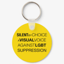 Silent By Choice Light Keychain