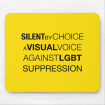 Silent By Choice Light Mousepad