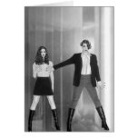 Silent Dare - Self Portrait Card
