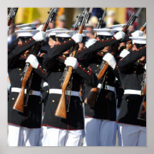 Silent Drill Team - Precision Poster