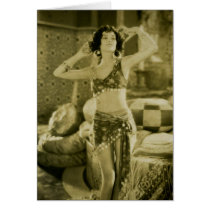 Silent Film Era Beauty Sterevoview Card