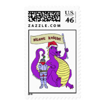 Silent Knight postage by lonedragonfli Silent Knight postage