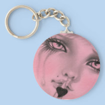 Silent Love Doll Keychain keychains