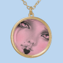 Silent Love Doll Necklace necklaces