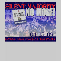 Silent Majority- NO MORE! t-shirts