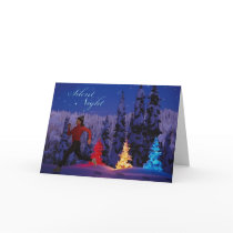 Silent Night - Female Running By cards