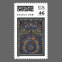 Silent Night Gold stamps