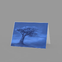 Silent Night greeting card
