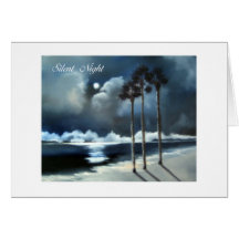 Silent Night Greeting Card