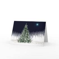 Silent Night Holiday Card by TDSwhite Silent Night Holiday Card