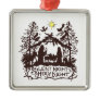 silent night christmas ornaments