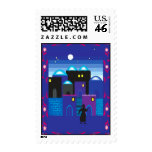 Silent Night Postage Stamp
