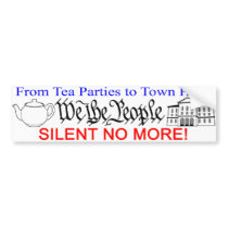 Silent No More! bumper sticker bumper stickers by Patriot_Resistance Silent No More! bumper sticker bumper stickers