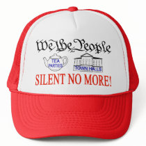 Silent No More! cap hats by Patriot_Resistance Silent No More! cap hats