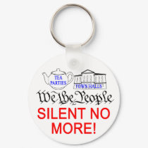 Silent No More! keychain