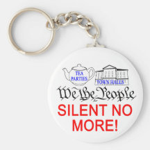 Silent No More! keychain