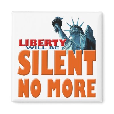 Silent No More Magnet by threesalamanders