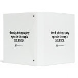 Silent Photography Quote Binder