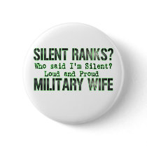 silent ranks pinback buttons
