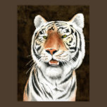 Silent Stalker - Tiger Print posters