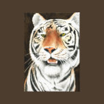 Silent Stalker Tiger Wrapped Canvas canvas prints